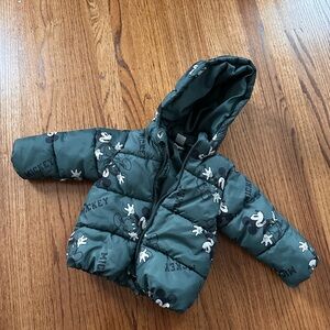 Disney Mickey H&M Puffer Coat